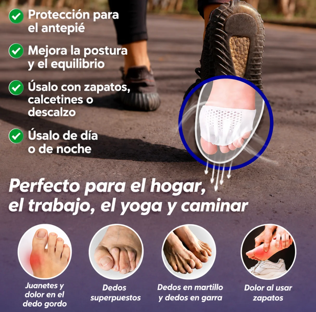 Separadores de Dedos Hyggear (2 PIEZAS DERECHO . IZQUIERDO)